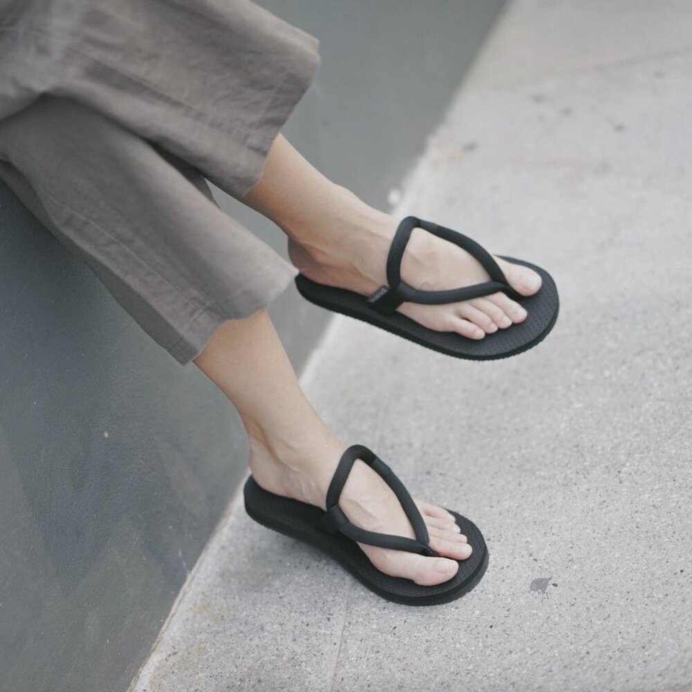 Montbell Slip-On Sandals in Black